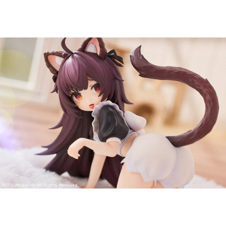 Original Character Statue 1/7 Cat Ear Maid Peng Peng 10 cm