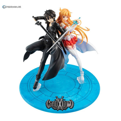 Lucrea Sword Art Online Kirito & Asuna SAO 10th Anniversary Dengekiya Limited Edition (Dengekiya Exclusive)