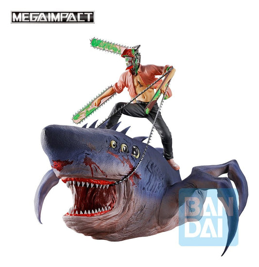 Chainsaw Man - The Movie: Reze Arc Ichibansho Megaimpact PVC Figur Chainsaw Man & Beam - Anime Figuren günstig kaufen