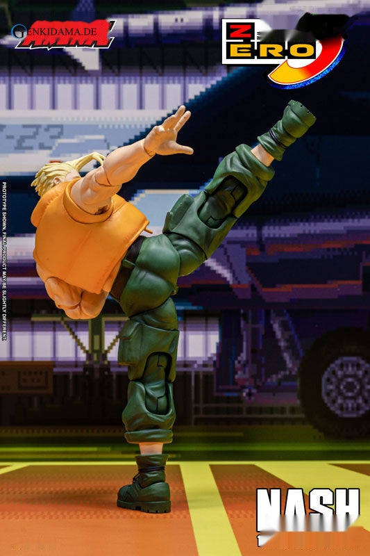 STORM ARENA STREET FIGHTER ALPHA 3 NASH ACTION FIGURE