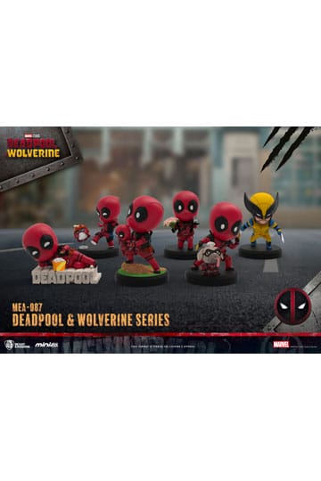 Deadpool 3 Deadpool & Wolverine Series Mini Egg Attack Figuren Set - Beschädigte Verpackung - Anime Figuren günstig kaufen