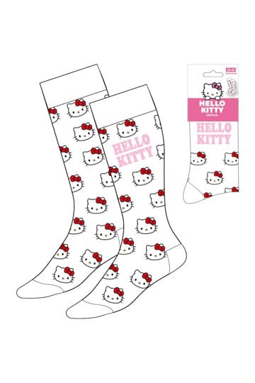 Sanrio Socken Hello Kitty Face White 36-43 - Anime Figuren günstig kaufen