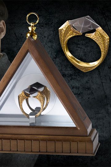Harry Potter Replik Lord Voldemorts Horkrux Ring (vergoldet) - Beschädigte Verpackung - Anime Figuren günstig kaufen
