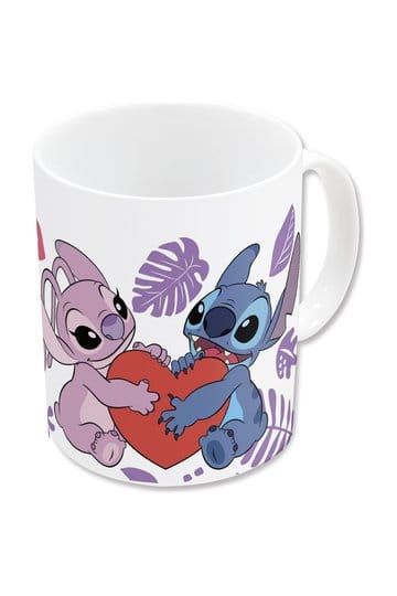 Lilo & Stitch Tasse Angel & Stitch Heart 325 ml - Anime Figuren günstig kaufen