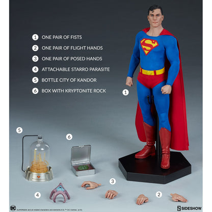 SideShow Six Scale Superman 1/6 DC Comics