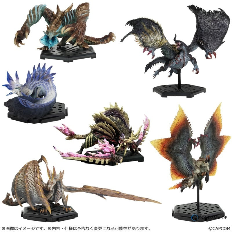 CAPCOM FIGURE BUILDER: MONSTER HUNTER – STANDARD MODEL PLUS THE BEST VOL. 25 & 26 6PACK BOX