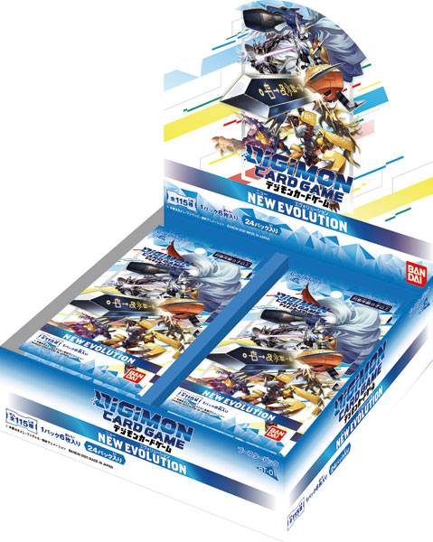 Digimon Card Game Booster ver.1.0 NEW EVOLUTION [BT-01] 24 Pack BOX [