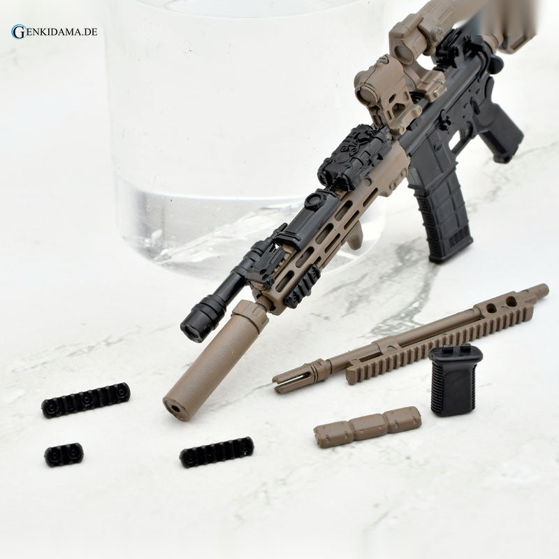 LittleArmory M4A1URG-I 11.5 Type 1/12 Plastic Model