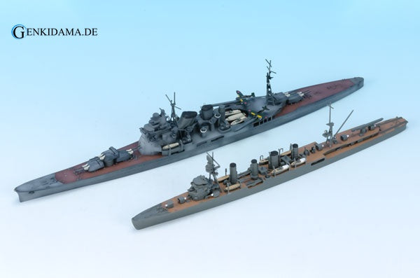 1/700 Kantai Collection Plastic Model 02. Kanmusu Heavy Cruiser Atago