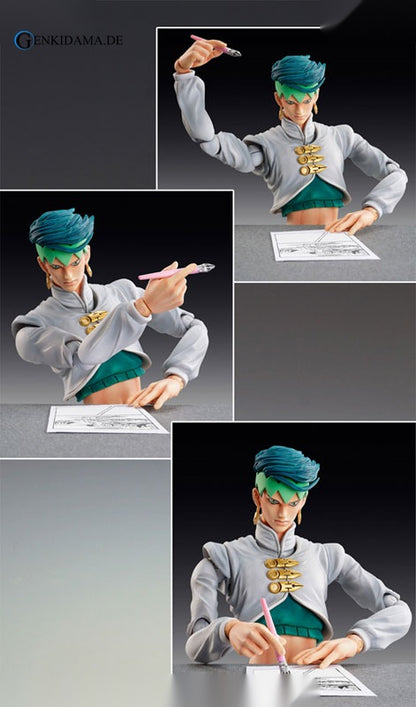 Super Action Statue - JoJo's Bizarre Adventure Part.IV #29 Rohan Kishibe & Heavens Door Ver.1 (Hirohiko Araki Specified Color)