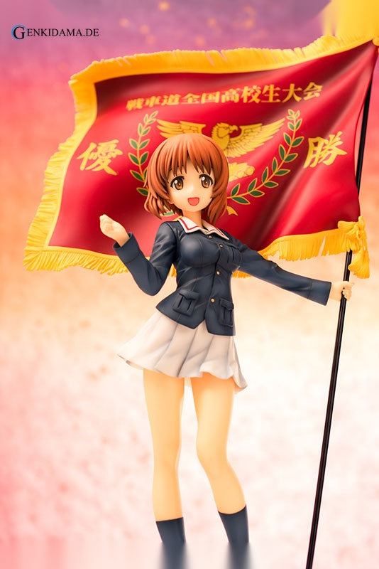 Girls und Panzer the Movie - Miho Nishizumi Tank Warfare Zenkoku Koukousei Taikai Winning Flag Ver.