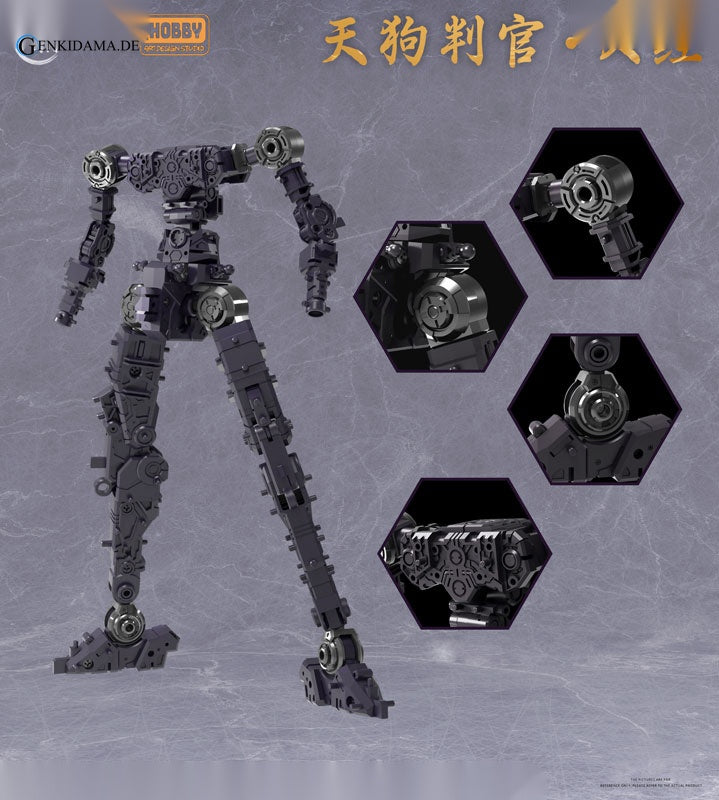 MJZ STUDIO x SUNDAY HOBBY Tengu Hangan Yoshitsune Plastic Model Kit