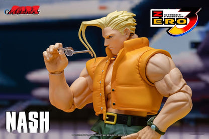 STORM ARENA STREET FIGHTER ALPHA 3 NASH ACTION FIGURE