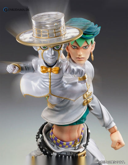 Super Action Statue - JoJo's Bizarre Adventure Part.IV #29 Rohan Kishibe & Heavens Door Ver.1 (Hirohiko Araki Specified Color)
