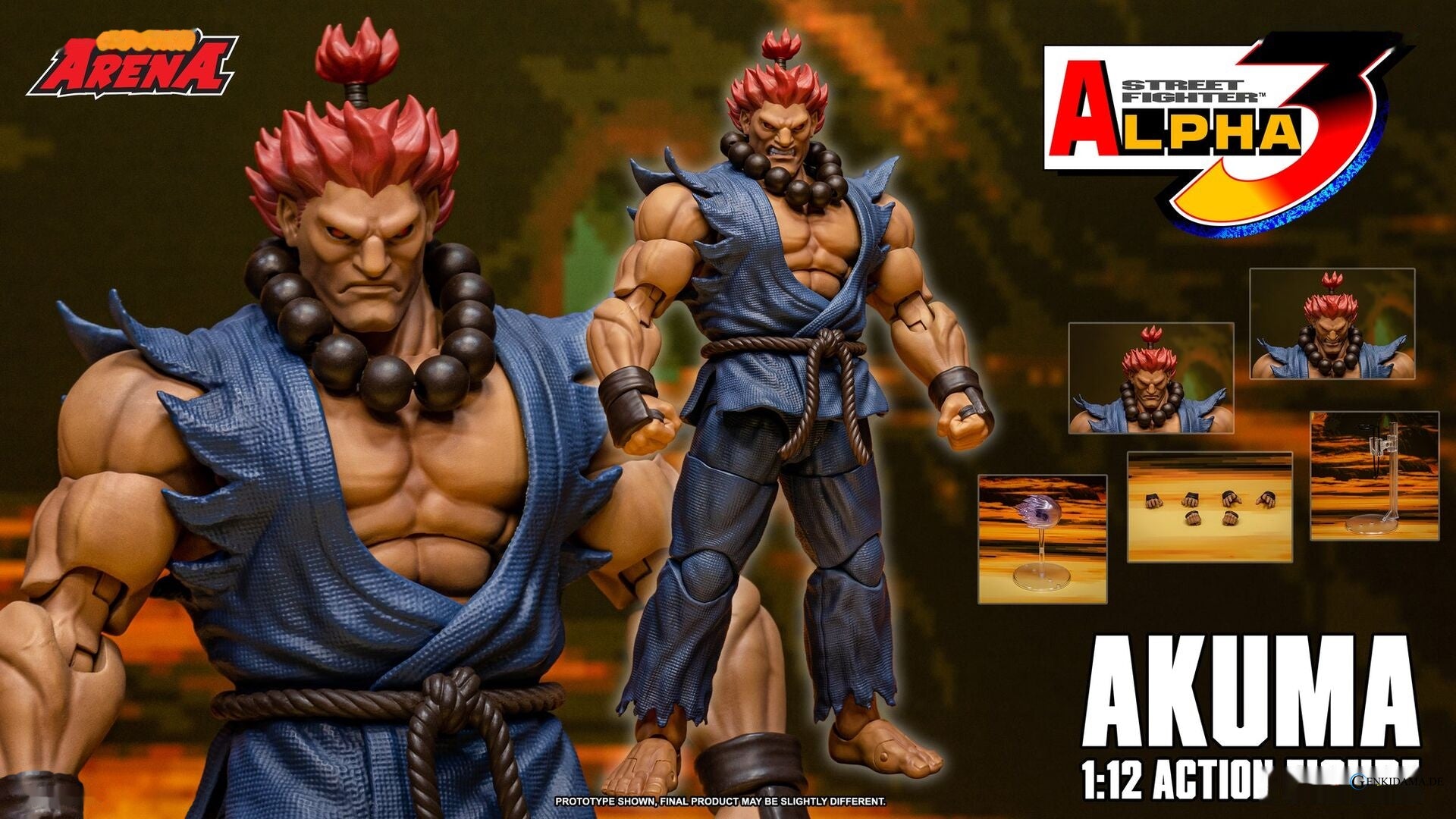 Storm Arena Street Fighter Alpha 3 Akuma Anime Anime Figur günstig kaufen Ansicht 2