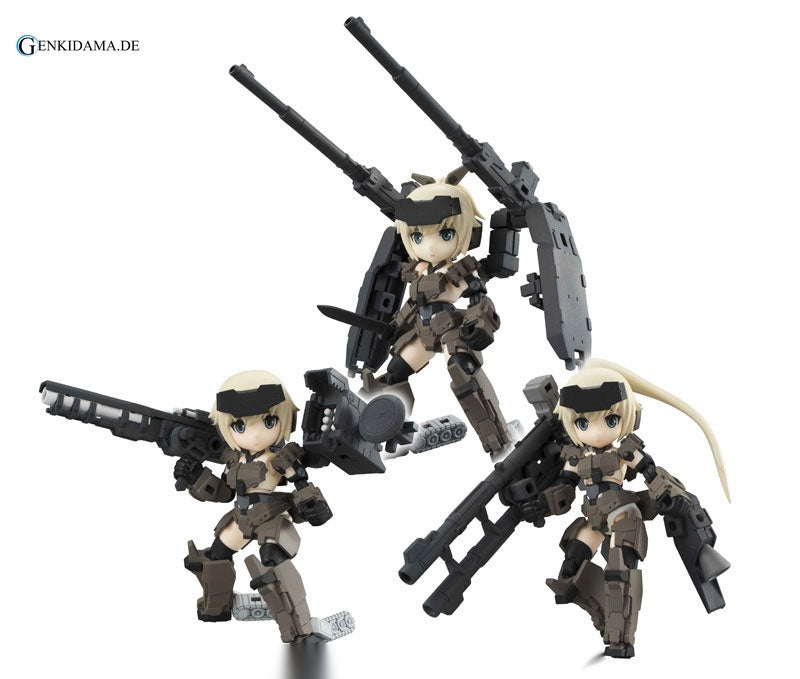 Desktop Army - Frame Arms Girl KT-321f Gourai Series All 3Type Set