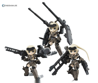 Desktop Army - Frame Arms Girl KT-321f Gourai Series All 3Type Set