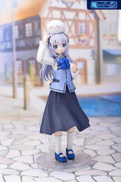 [ Limited Edition] Plafia Is the order a rabbit? BLOOM Chino Plastic Model Pack [PM Office A / Plum] Ansicht 3