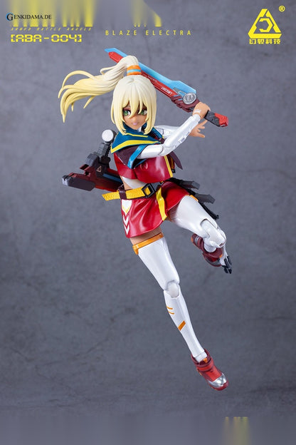 `Armed Battle Angels` Series ABA-004 Blaze Electra 1/12 Scale Action Figure