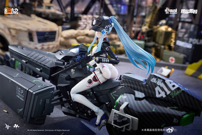 Girls` Frontline 2: Exilium Klukai -Speed Star- 1/12 Scale Completed Action Figure & Motorcycle 1/12 Scale Plastic Model Kit Set