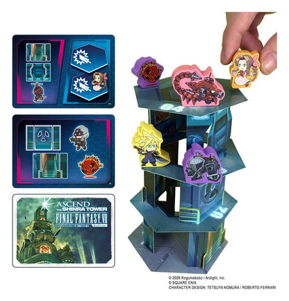Final Fantasy VII Brettspiel Ascend The Shinra Tower - Anime Figuren günstig kaufen