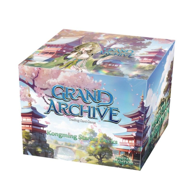 Grand Archive TCG - Kongming Starter Deck Display (8 Decks) - EN