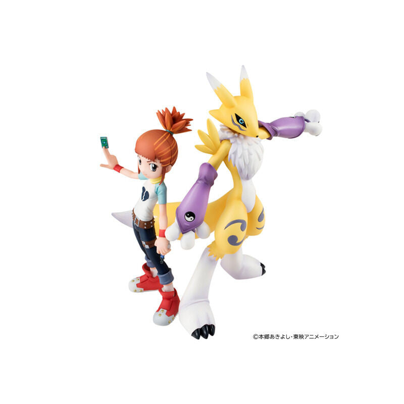 G.E.M. Series Digimon Tamers Renamon & Ruki Makino Figure Reissue