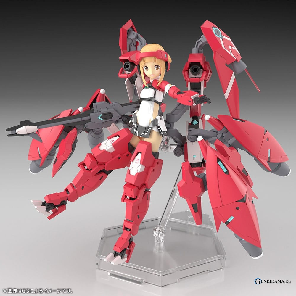 Alice Gear Aegis Expansion Megami Device Plastic Model Kit Nodoka Takahata Shimon 20 cm Ansicht 2