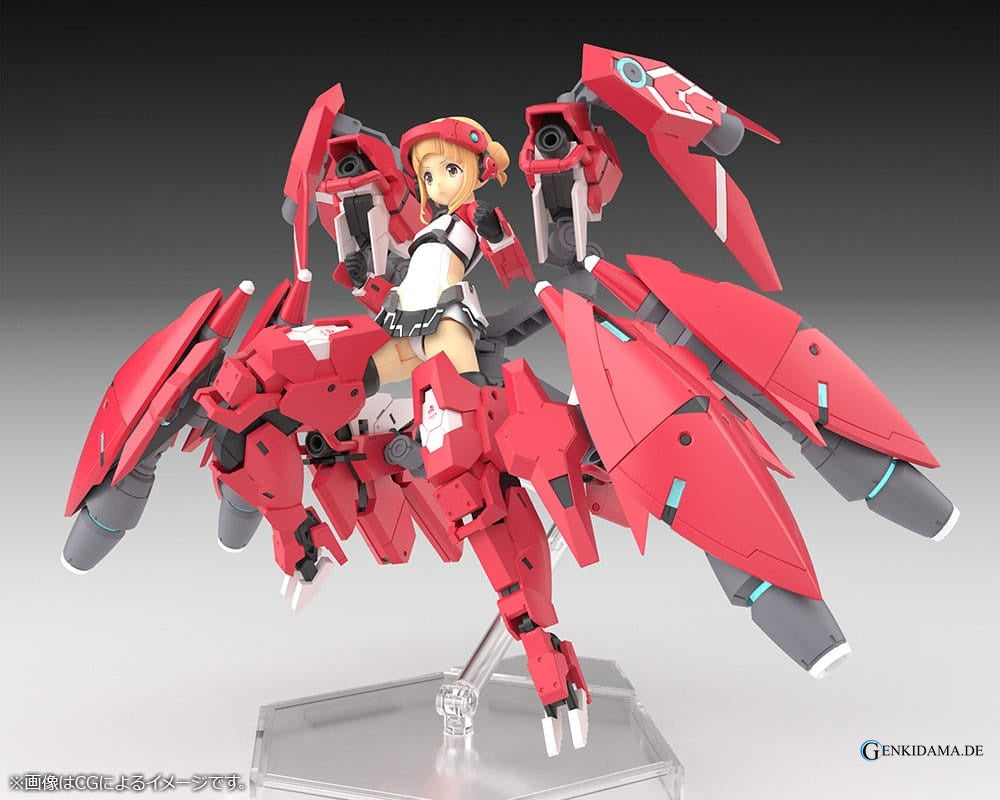 Alice Gear Aegis Expansion Megami Device Plastic Model Kit Nodoka Takahata Shimon 20 cm Ansicht 5