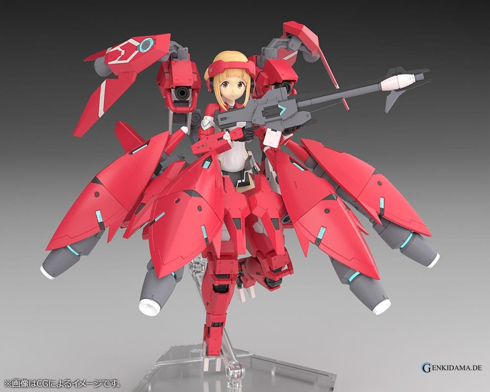 Alice Gear Aegis Expansion Megami Device Plastic Model Kit Nodoka Takahata Shimon 20 cm Ansicht 9