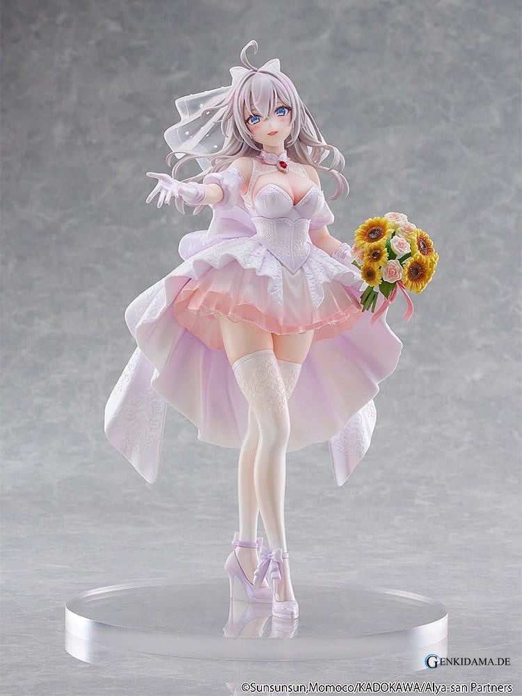 Alya Sometimes Hides Her Feelings in Russian Statue 1/7 Alisa Mikhailovna Kujou Wedding Dress Ver. 24 cm Ansicht 6