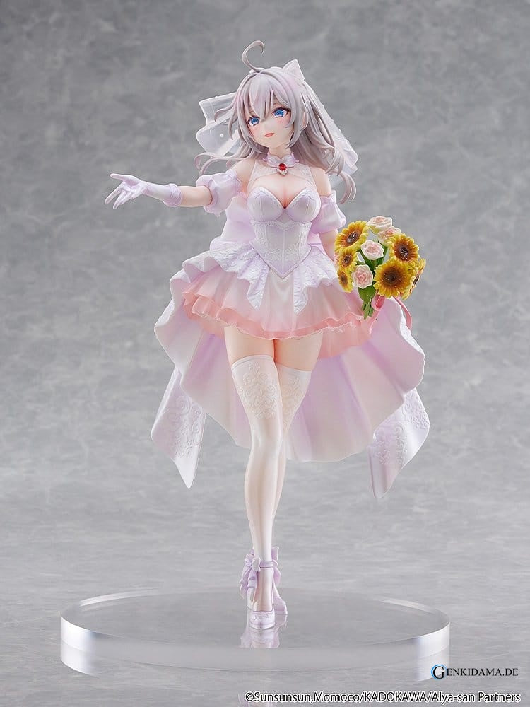 Alya Sometimes Hides Her Feelings in Russian Statue 1/7 Alisa Mikhailovna Kujou Wedding Dress Ver. 24 cm Ansicht 7