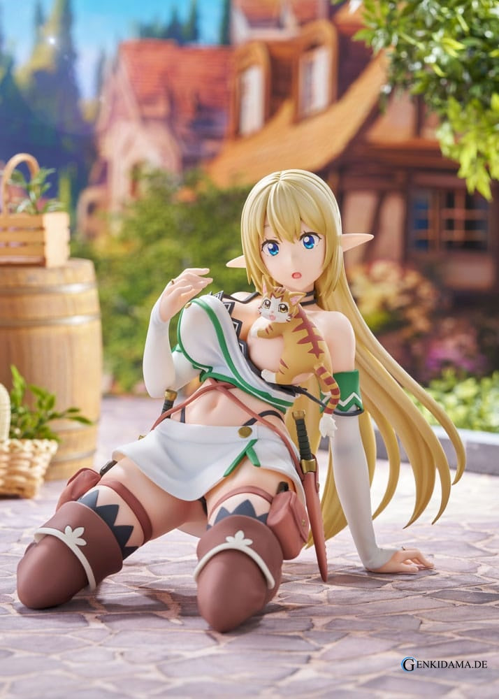 Beheneko PVC Statue 1/7 Aria & Tama 16 cm Ansicht 2