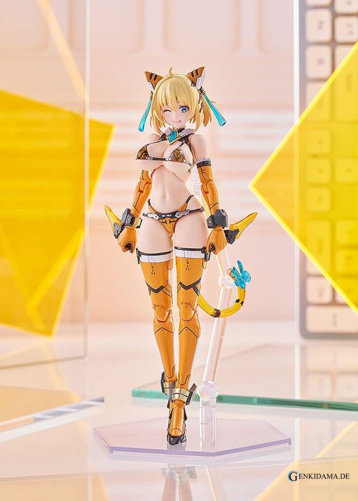 Bunny Suit Planning Plastic Model Kit PLAMAX BP-02 Sophia F. Shirring Tiger Armor Ver. 16 cm Ansicht 1