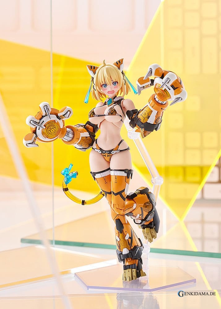 Bunny Suit Planning Plastic Model Kit PLAMAX BP-02 Sophia F. Shirring Tiger Armor Ver. 16 cm Ansicht 3