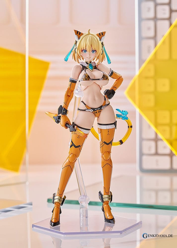 Bunny Suit Planning Plastic Model Kit PLAMAX BP-02 Sophia F. Shirring Tiger Armor Ver. 16 cm Ansicht 22