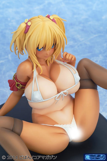 COMIC HOT MILK COVER GIRL Nozomi Kusunoki Sun-tanned ver. 1/6 Complete Figure [Q-six] - Exklusiv Bonus Ansicht 12