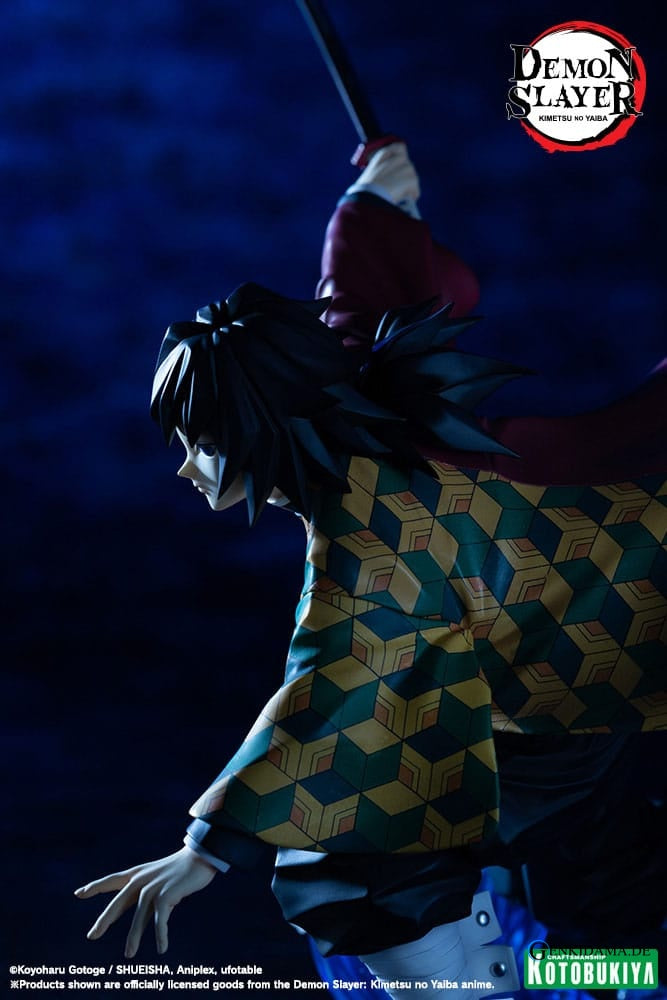 Demon Slayer: Kimetsu no Yaiba ARTFXJ Statue 1/8 Giyu Tomioka 21 cm Ansicht 14
