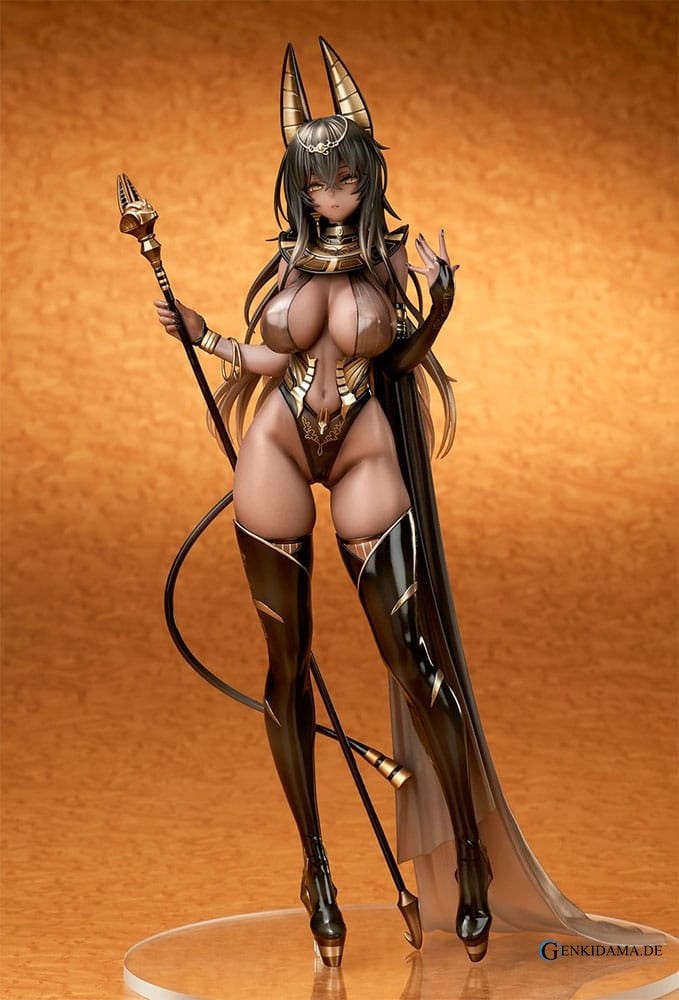 Dish Original Character PVC Statue 1/7 Priestess Shibuna 28 cm Ansicht 1