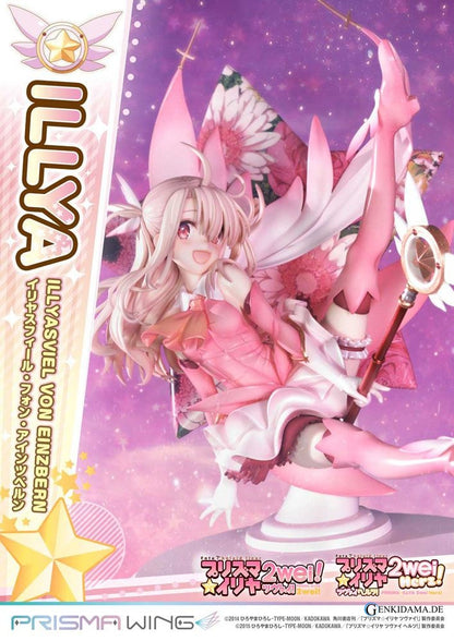 Fate Prisma Wing PVC Statue 1/7 Illyasviel von Einzbern Bonus Version 20 cm Ansicht 5