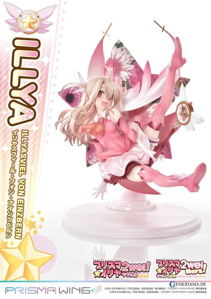 Fate Prisma Wing PVC Statue 1/7 Illyasviel von Einzbern Bonus Version 20 cm Ansicht 9
