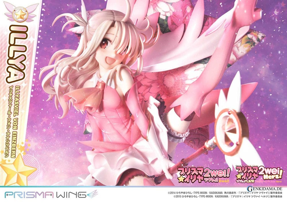 Fate Prisma Wing PVC Statue 1/7 Illyasviel von Einzbern Bonus Version 20 cm Ansicht 17