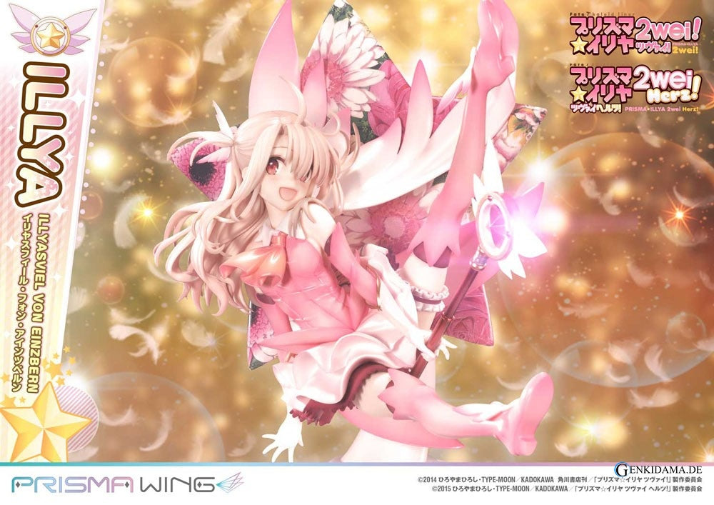 Fate Prisma Wing PVC Statue 1/7 Illyasviel von Einzbern Bonus Version 20 cm Ansicht 20