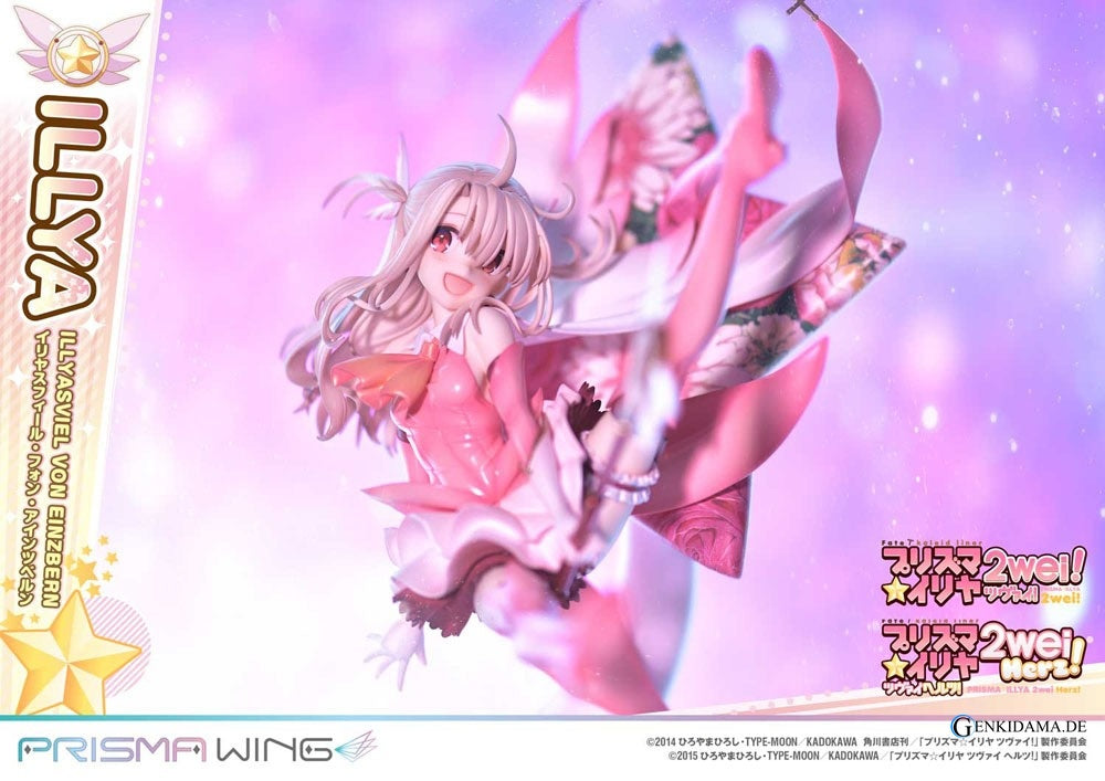 Fate Prisma Wing PVC Statue 1/7 Illyasviel von Einzbern Bonus Version 20 cm Ansicht 22