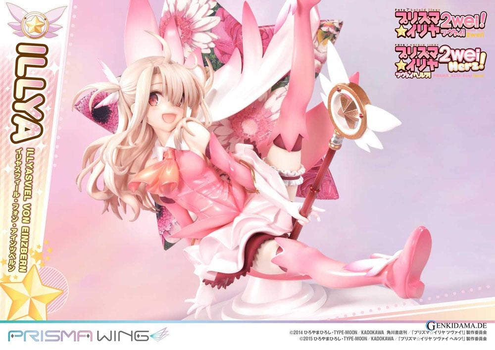 Fate Prisma Wing PVC Statue 1/7 Illyasviel von Einzbern Bonus Version 20 cm Ansicht 23