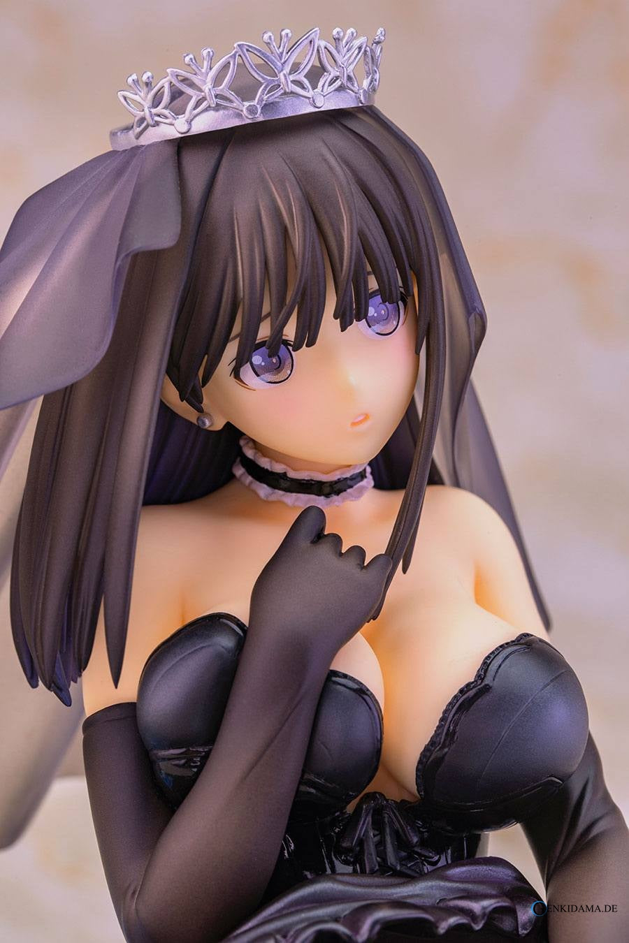Fault!! PVC Statue 1/6 Saeki Ai Black Wedding Ver. 12 cm Ansicht 4