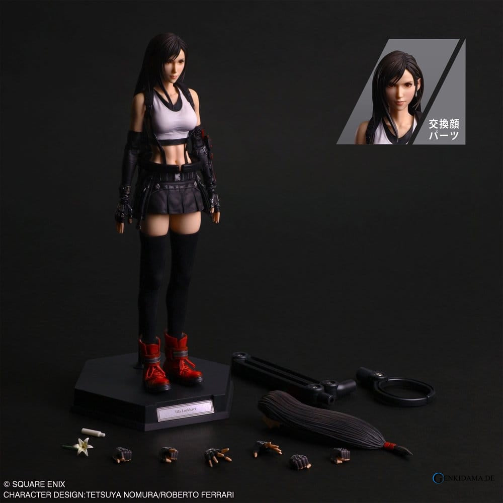 Final Fantasy VII Rebirth Play Arts Shin Actionfigur Tifa Lockhart 25 cm Ansicht 2