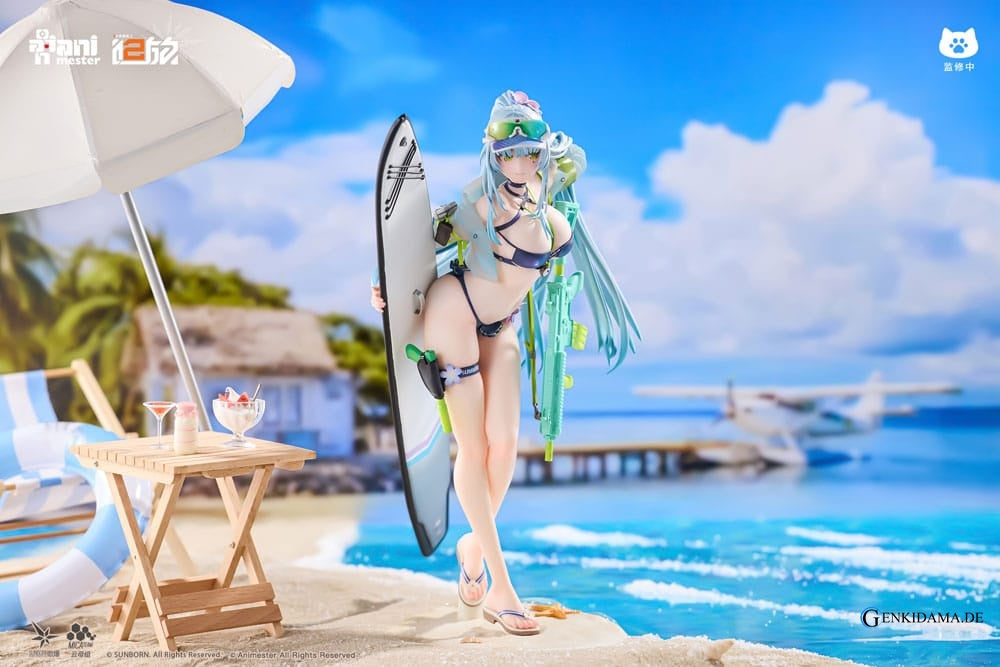 Girls' Frontline 2: Exilium Statue 1/7 HK416 Cerulean Breaker 24 cm Ansicht 6