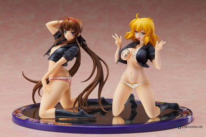 Gokubi Girls Slender Glamorous "Senran Kagura NewWave G Burst" Ryobi x Ryona Bare Body Sailor Uniform Ver. 1/10 Complete Figure Set [Proovy] Ansicht 1