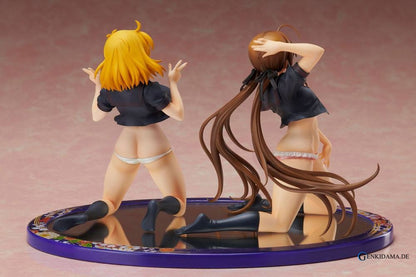 Gokubi Girls Slender Glamorous "Senran Kagura NewWave G Burst" Ryobi x Ryona Bare Body Sailor Uniform Ver. 1/10 Complete Figure Set [Proovy] Ansicht 4